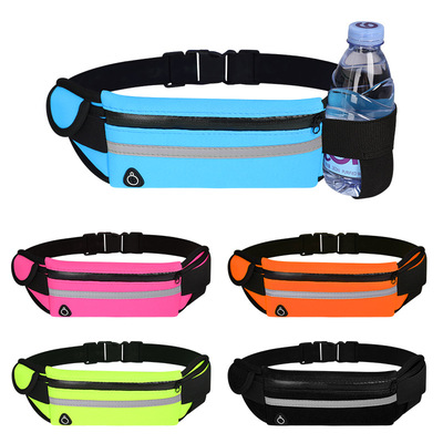 Outdoor sports bag men's and women's fitness running Fanny pack waterproof mobile phone bag