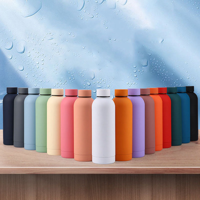 High appearance level small mouth stainless steel mini thermos cup outdoor portable large capacity s