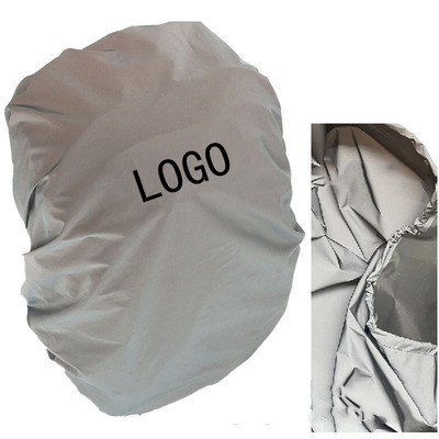 High brightness reflective cloth waterproof cover night full reflective rain cover outdoor hiking ba