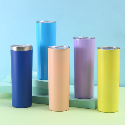 Cross-border special heating sublimation 304 stainless steel 20oz car slimming ice bar car cup therm