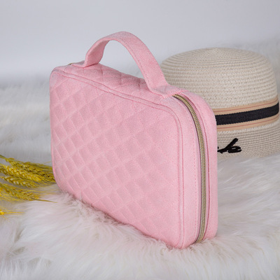 Earrings earrings ring multi-functional storage bag imitation fur jewelry storage jewelry bag a piec