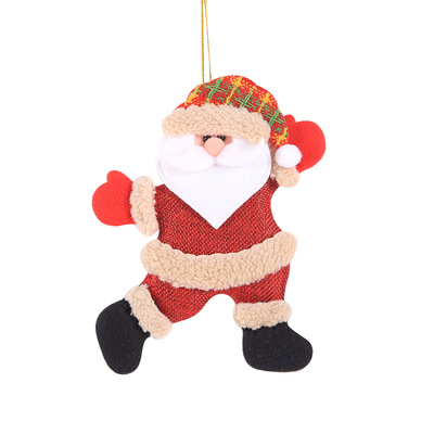 Christmas pendant fabric dolls