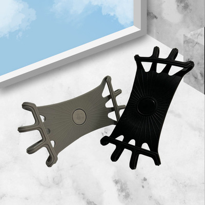 Supply silicone mobile phone bracket cycling anti-fall silicone bracket bicycle motorcycle bicycle f