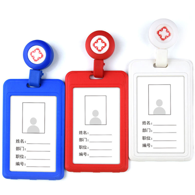 High Quality Promotional Gifts Silicone Lanyard Retractable Id Card Holder Smart Gadgets Hospital Nurse Badge Business and Work