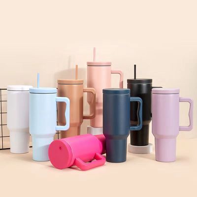Cross-border direct supply four generations 40oz ice Bula cup Large capacity thermos cup with straw