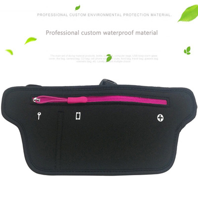 Diving materials mobile phone waist pack outdoor running mountain sports waist pack personal riding