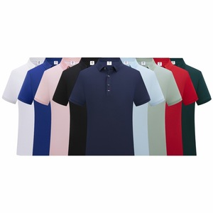 High-end business polo shirt short sleeve enterprise team work clothes customized T-shirt advertisin