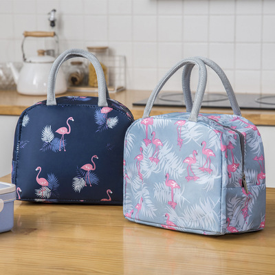 Lunch box handbag insulated bag bento bag Lunch box bag insulated bag with rice bag aluminum foil th