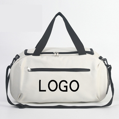Custom fitness bag Single shoulder basketball sports travel bag Large capacity yoga bag custom logo