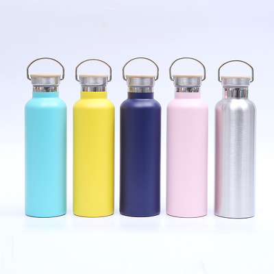 2023 Cross-border 304 stainless steel space sports kettle high appearance level American Big mouth C