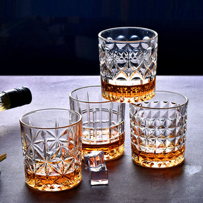 Manufacturers wholesale European crystal glass whiskey glass wine glass bar KTV beer glass foreign t