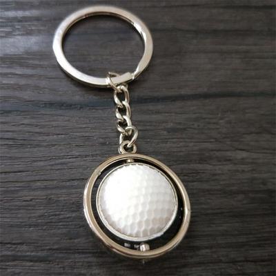 Revolving basketball key chain sports small gift key chain pendant wholesale customization