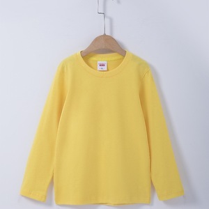 Pure children's clothing autumn Korean version of the new children's long-sleeved T-shirt girl boy c
