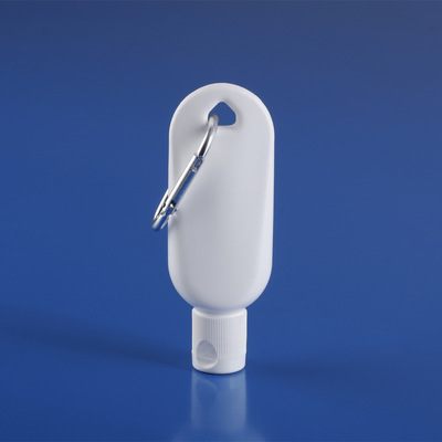 Hook Bottle 30ml Mountain Button hand sanitizer petg Portable clamshell plastic bottle Upside down G