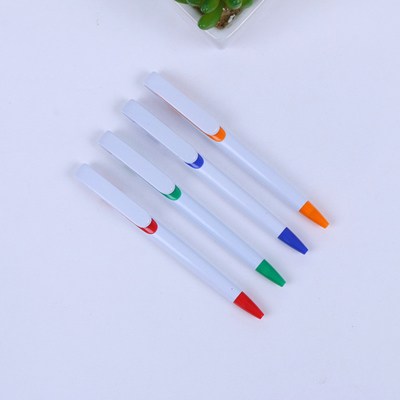 Large Plastic Wholesale Custom Large Ballpoint Pens Silk Screen Printing for Vibrant Logos, Cheap Promotional Gifts