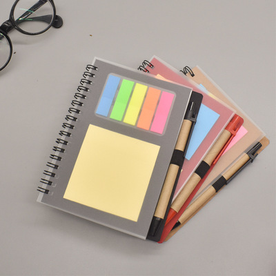 Korean creative fluorescent convenience sticker combination custom Korean cartoon student combinatio