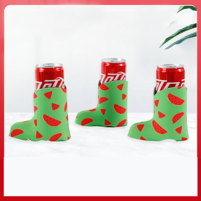 Custom Cola foam cup galoshes creative boots beer cup set diving material cup set