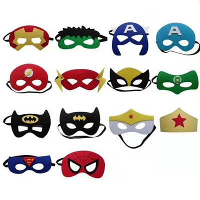 Manufacturers wholesale custom cartoon Halloween children felt masks felt eye masks a variety of ani