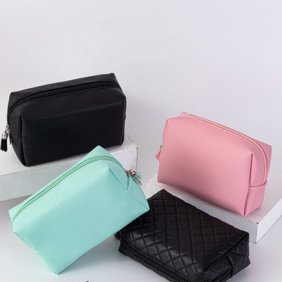 Cross-border makeup bag ladies foreign trade explosive handheld portable square waterproof cute trav