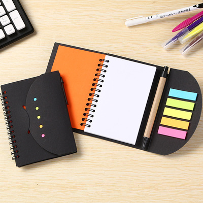 Manufacturers wholesale kraft paper notepad multi-functional combination notepad enterprise promotio