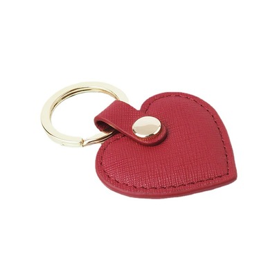 Manufacturers cowhide leather spoon QQ fashion Europe and the United States simple classic heart key