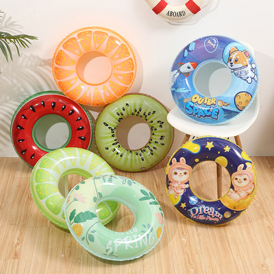 Wholesale swimming ring double swimming ring fruit single life ring water supplies inflatable undera
