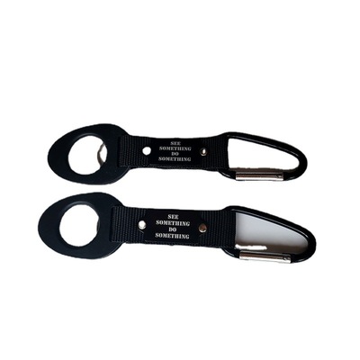Nylon webbing fasteners Rubber kettle fasteners outdoor camping and mountaineering supplies of metal
