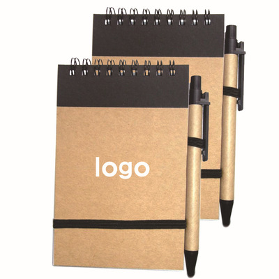 Custom advertising kraft paper notepad combination notepad notepad notepad