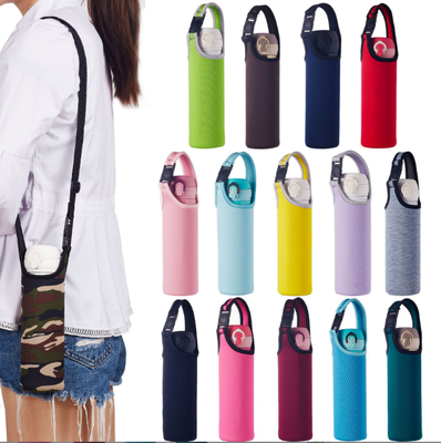 500ml Diving Material Snap-on Portable Outdoor Backpackable Water Bottle Protection Case